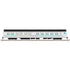 Atlas O 3003258 - Master - California Zephyr 10-6 Sleeper Car "Pennsylvania" #8449 Silver Rapids (Black Roof)