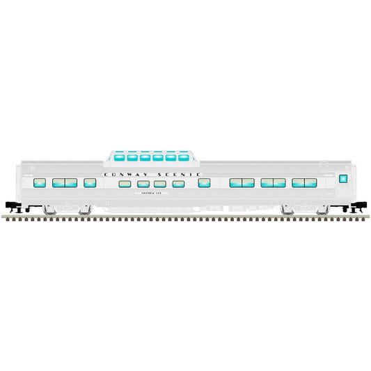 Atlas O 3003263 - Master - California Zephyr Dome Chair Car "Conway Scenic" #4735 Rhonda Lee