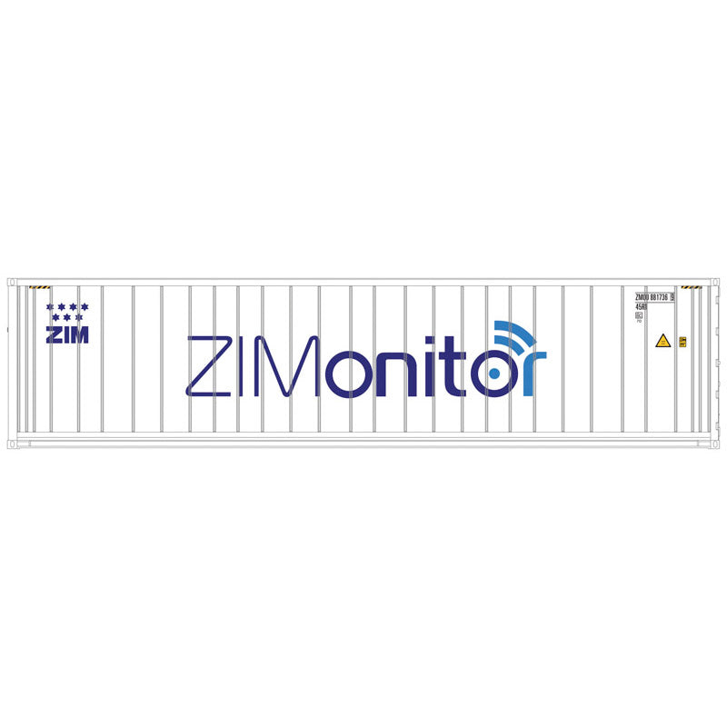 Atlas O 3009072 - Master - 40' Reefer Containers "Zim Monitor"