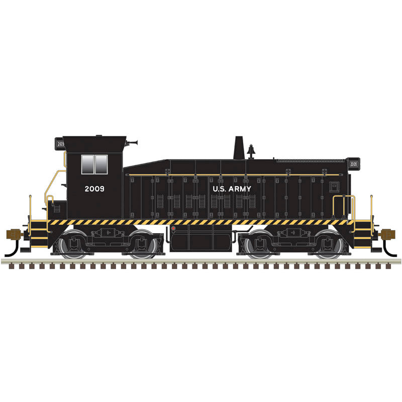 Atlas O 30138871 - Master - SW8 Diesel Locomotive "U.S. Army" #2018 (2-Rail) Analog