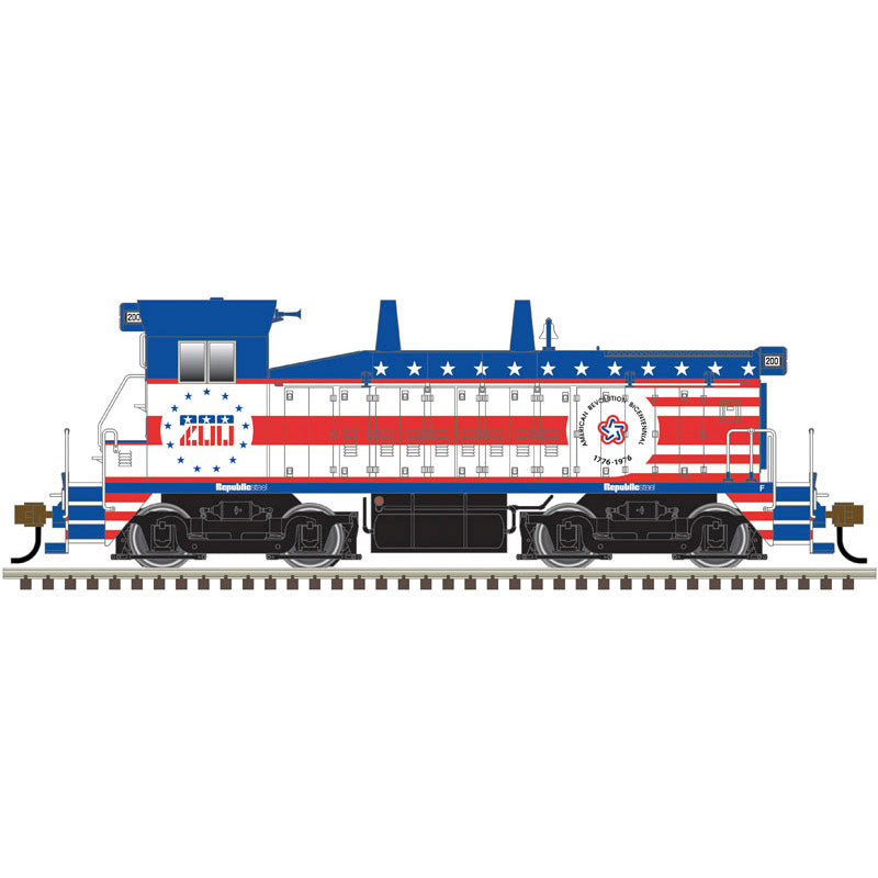 Atlas O 30138869 - Master - SW9 Diesel Locomotive "Republic Steel" #200 (2-Rail)