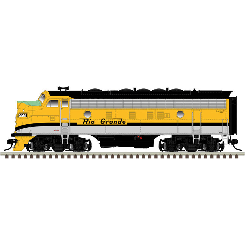 Atlas O 30138992 - Master - F-7A Diesel Locomotive "Denver Rio Grande & Western" #5561 Analog