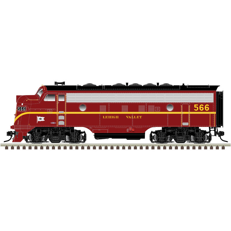 Atlas O 30138994 - Master - F-7A Diesel Locomotive "Lehigh Valley" #566 Analog