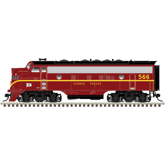 Atlas O 30139008 - Master - F-7A Diesel Locomotive "Lehigh Valley" #566 (2-Rail)