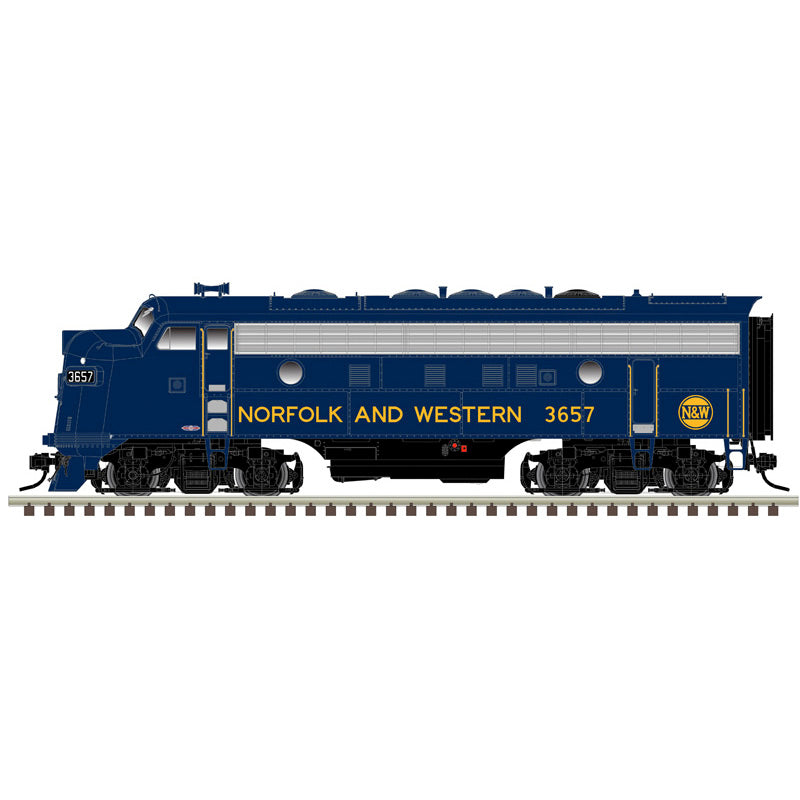 Atlas O 30138996 - Master - F-7A Diesel Locomotive "Norfolk & Western" #3657 Analog