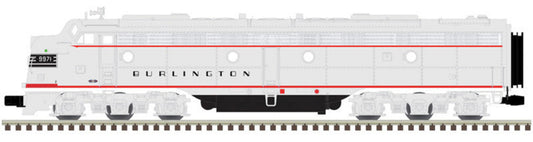 Atlas O 30139054 - Premier - E8 Diesel Locomotive "Burlington" #9971 (Black Stripes)