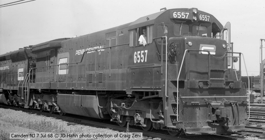 Lionel 2722PC - Legacy - U33C Diesel Locomotive "Penn Central" #6557 - Custom Run for MrMuffin'sTrains