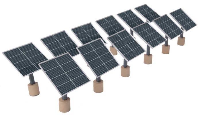 Walthers HO 949-4196 - SceneMaster - Rooftop Solar Panels   (Kit)