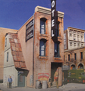 Downtown Deco HO 1033 - Skid Row Building (Kit) Part Three