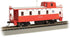 Bachmann HO 14002 - Slanted Offset Cupola Caboose "Wabash" #2824