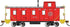 Bachmann HO 14009 - Slanted Offset Cupola Caboose "Ann Arbor" #2834