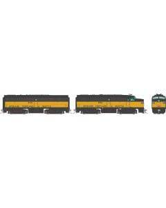 Rapido Trains HO 37578 - Alco FA1-FB1 Diesel Locomotive A/B Set "Spokane, Portland & Seattle" #856, 201 (yellow, Pullman Green)