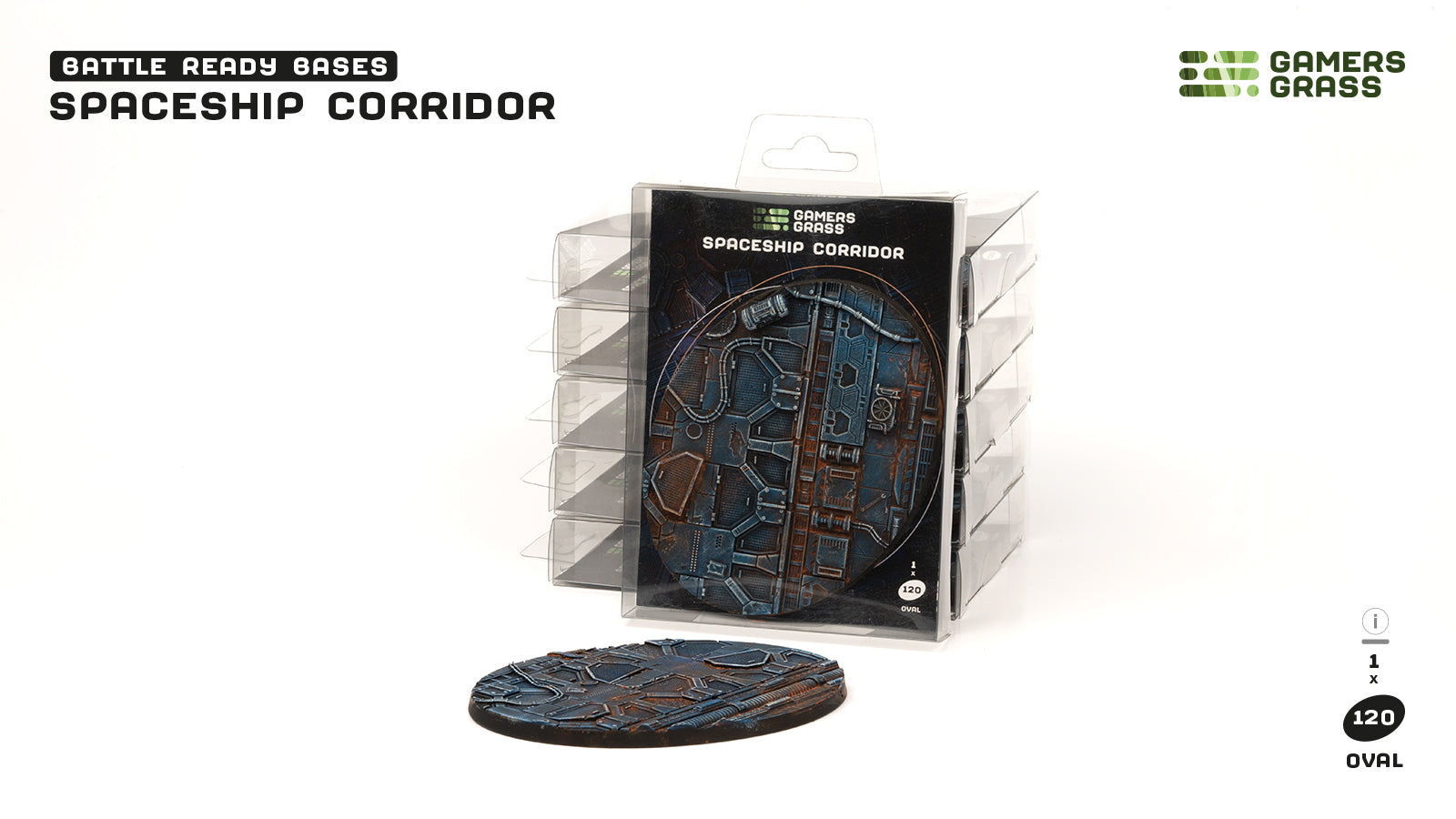 Gamers Grass GGB-SP - Bases - Spaceship Corridor