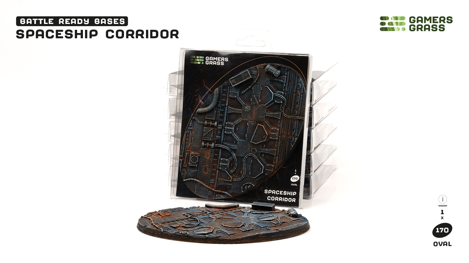 Gamers Grass GGB-SP - Bases - Spaceship Corridor
