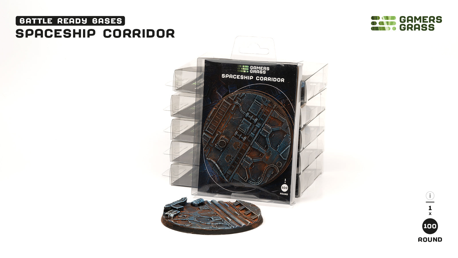 Gamers Grass GGB-SP - Bases - Spaceship Corridor