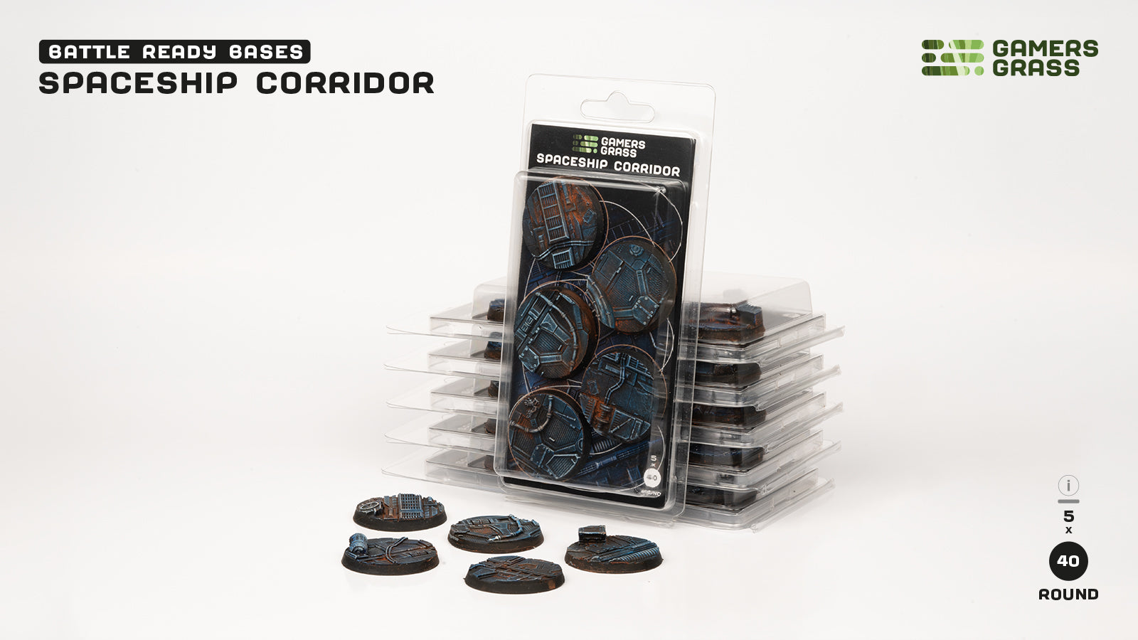 Gamers Grass GGB-SP - Bases - Spaceship Corridor