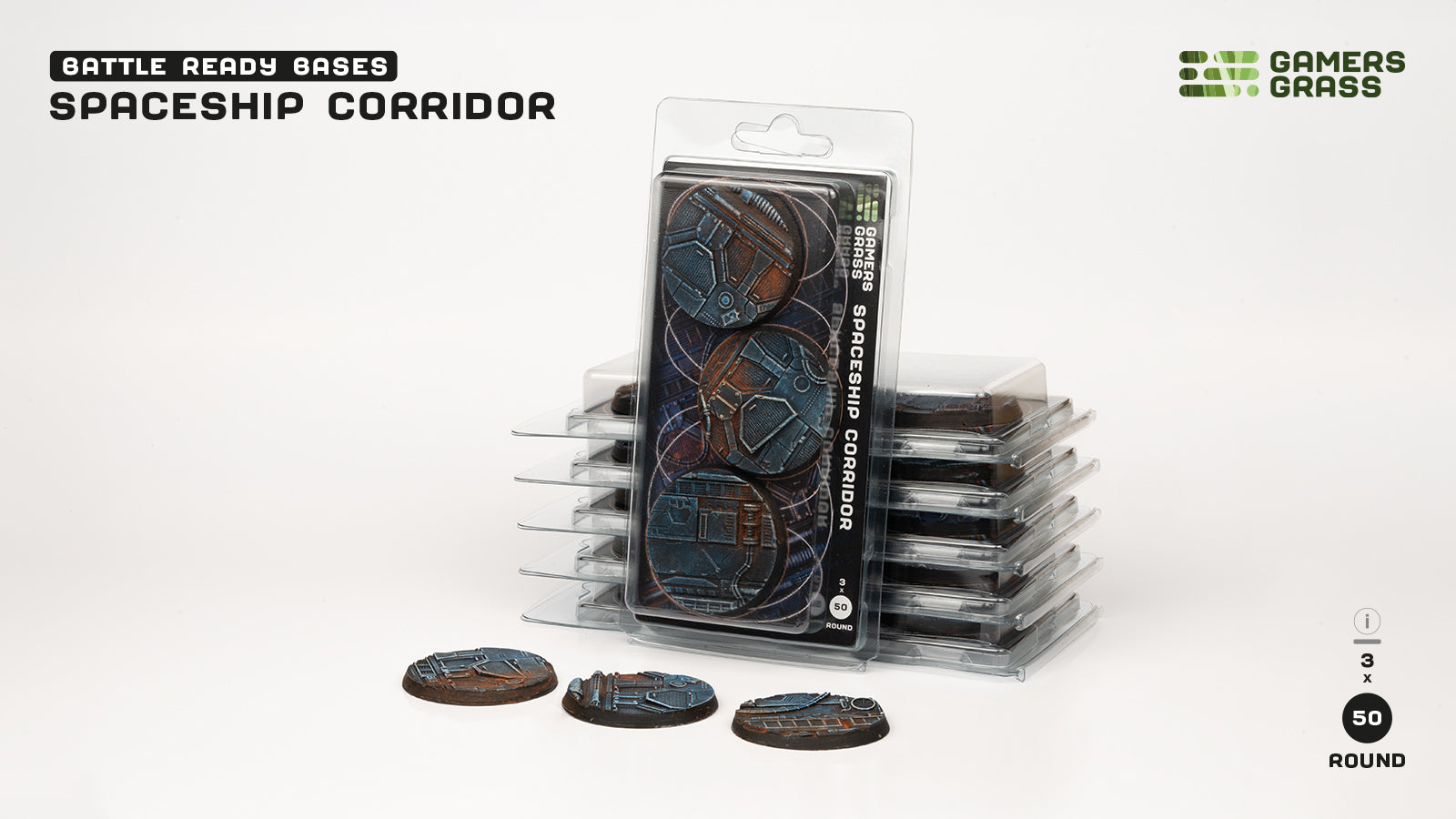 Gamers Grass GGB-SP - Bases - Spaceship Corridor