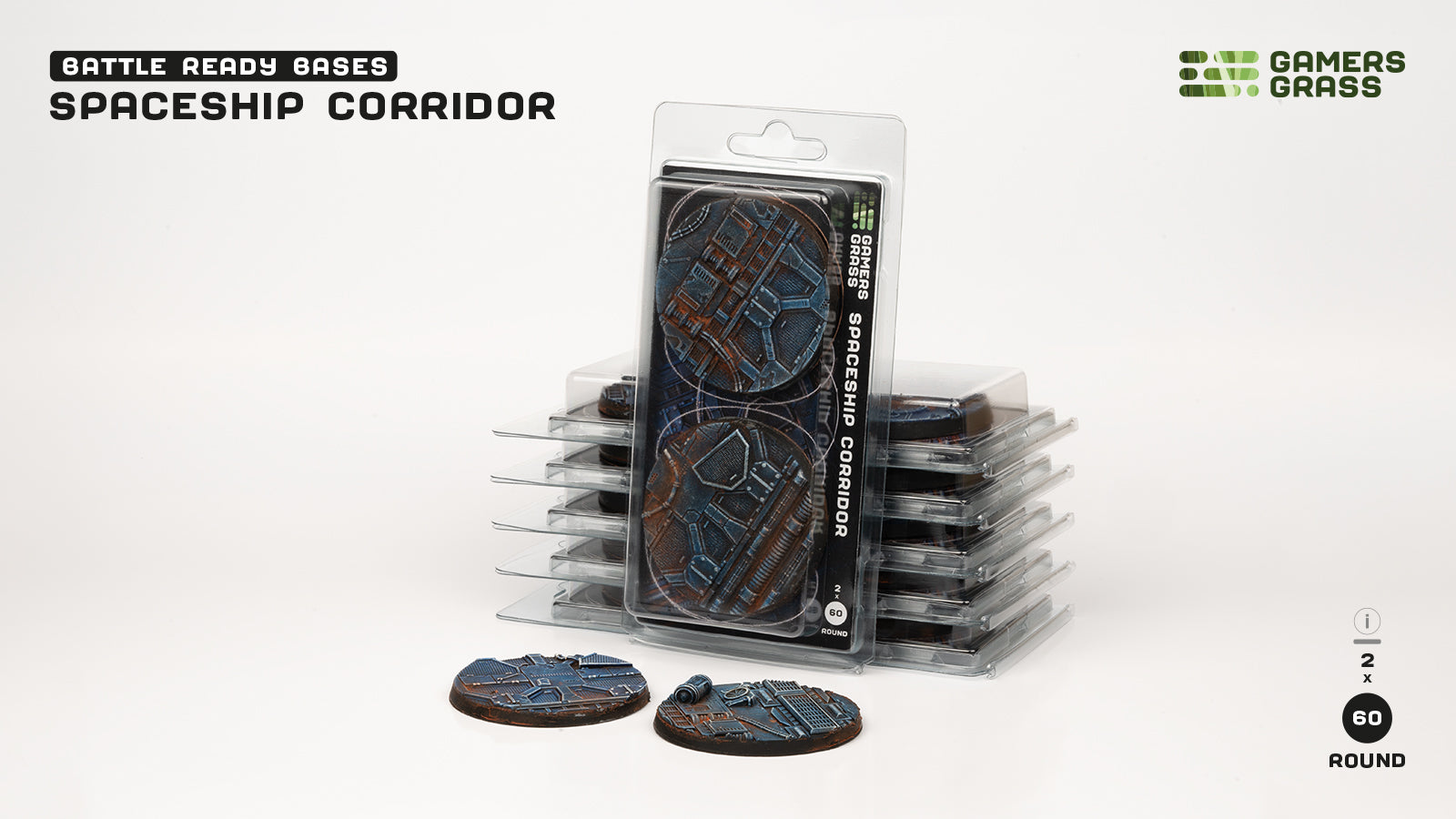 Gamers Grass GGB-SP - Bases - Spaceship Corridor