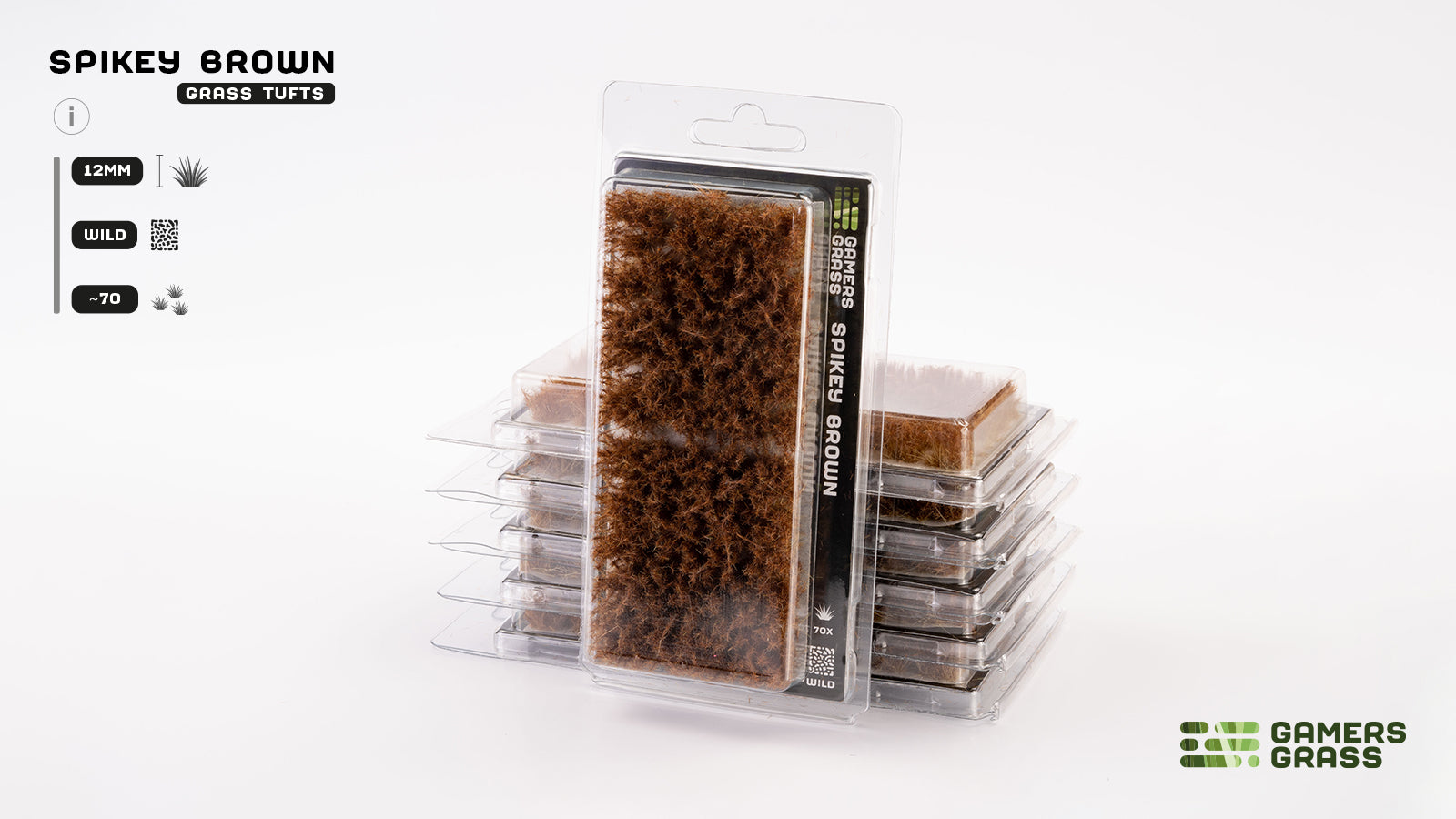 Gamers Grass GGK-B - Spikey Brown