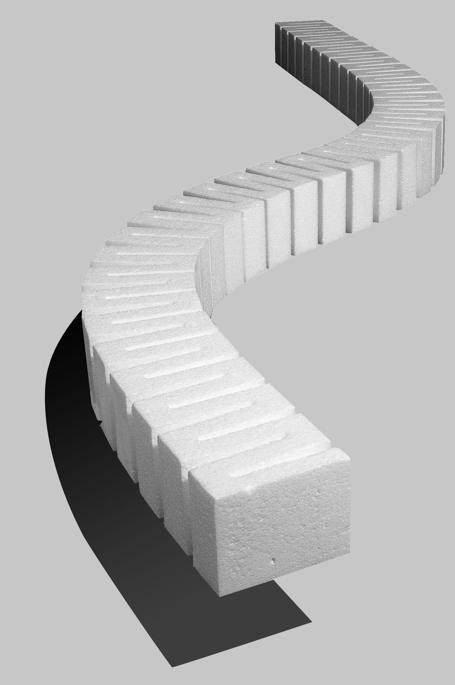 Woodland Scenics ST1408 - 2" Foam Riser (4-Pack)