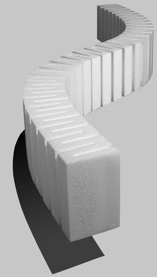 Woodland Scenics ST1409 - 4" Foam Riser (2-Pack)