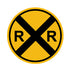 Vinyl Sticker - Railroad Crossing Sticker