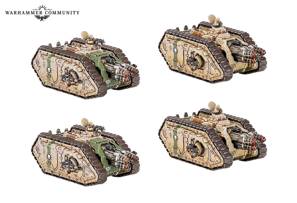 Games Workshop 03-93 - Legions Imperialis - Legiones Astartes: Cerberus Heavy Tank Destroyer Squadron