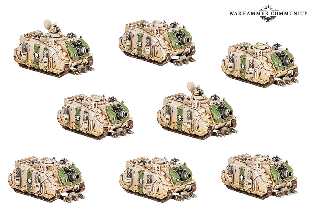 Games Workshop 03-89 - Legions Imperialis - Legiones Astartes: Vindicator Siege Tank Squadron