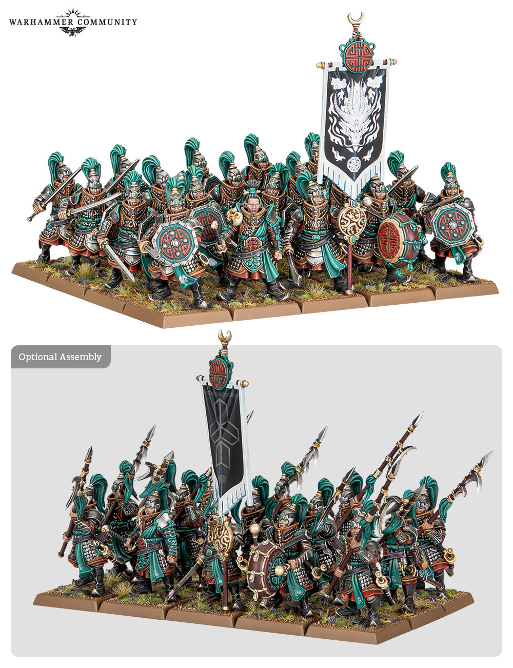 Games Workshop 06-209 - Warhammer: The Old World - Grand Cathay: Jade Warriors