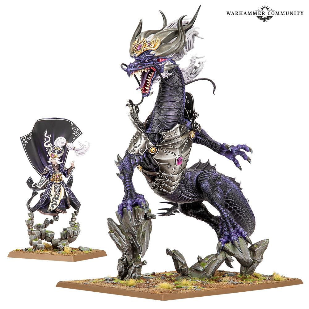 Games Workshop 06-210 - Warhammer: The Old World - Grand Cathay: Miao Ying the Storm Dragon