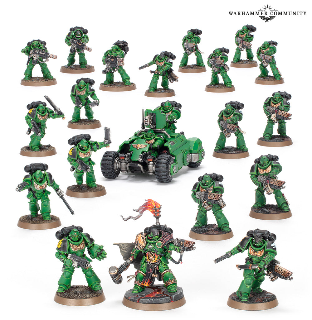 Games Workshop 73-552 - Warhammer 40,000 - Salamanders: Combat Patrol (2025)