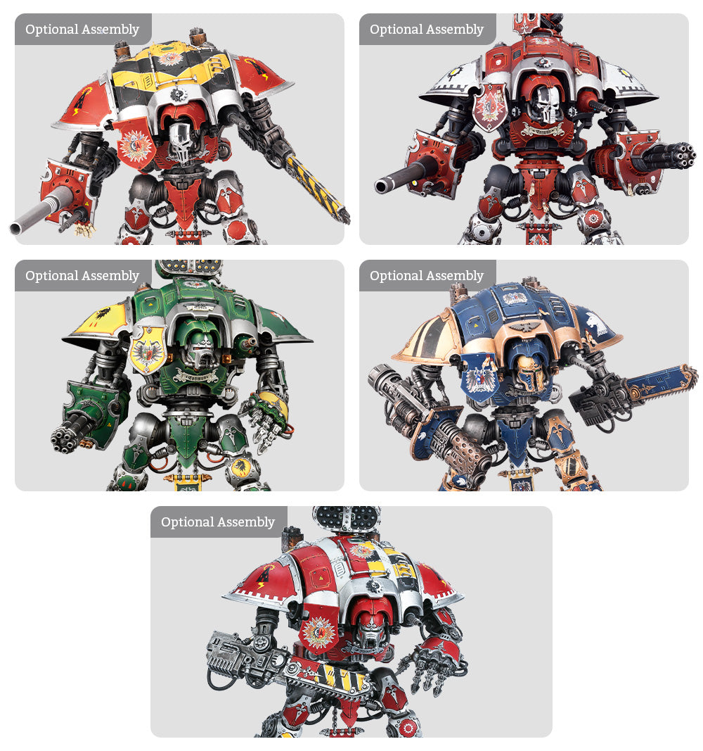 Games Workshop 54-22 - Warhammer 40,000 - Imperial Knights: Knight Questoris (2025)