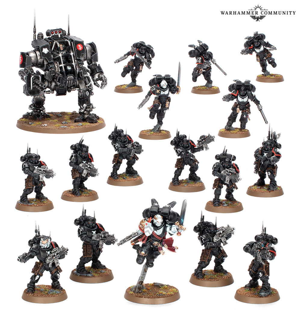 Games Workshop 73-554 - Warhammer 40,000 - Raven Guard: Combat Patrol