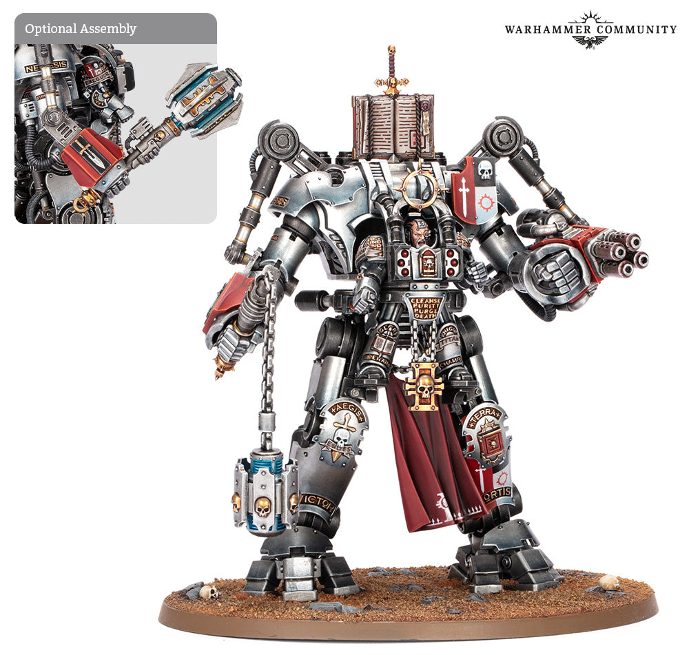 Games Workshop 57-05 - Warhammer 40,000 - Grey Knights: Grandmaster in Nemesis Dreadknight