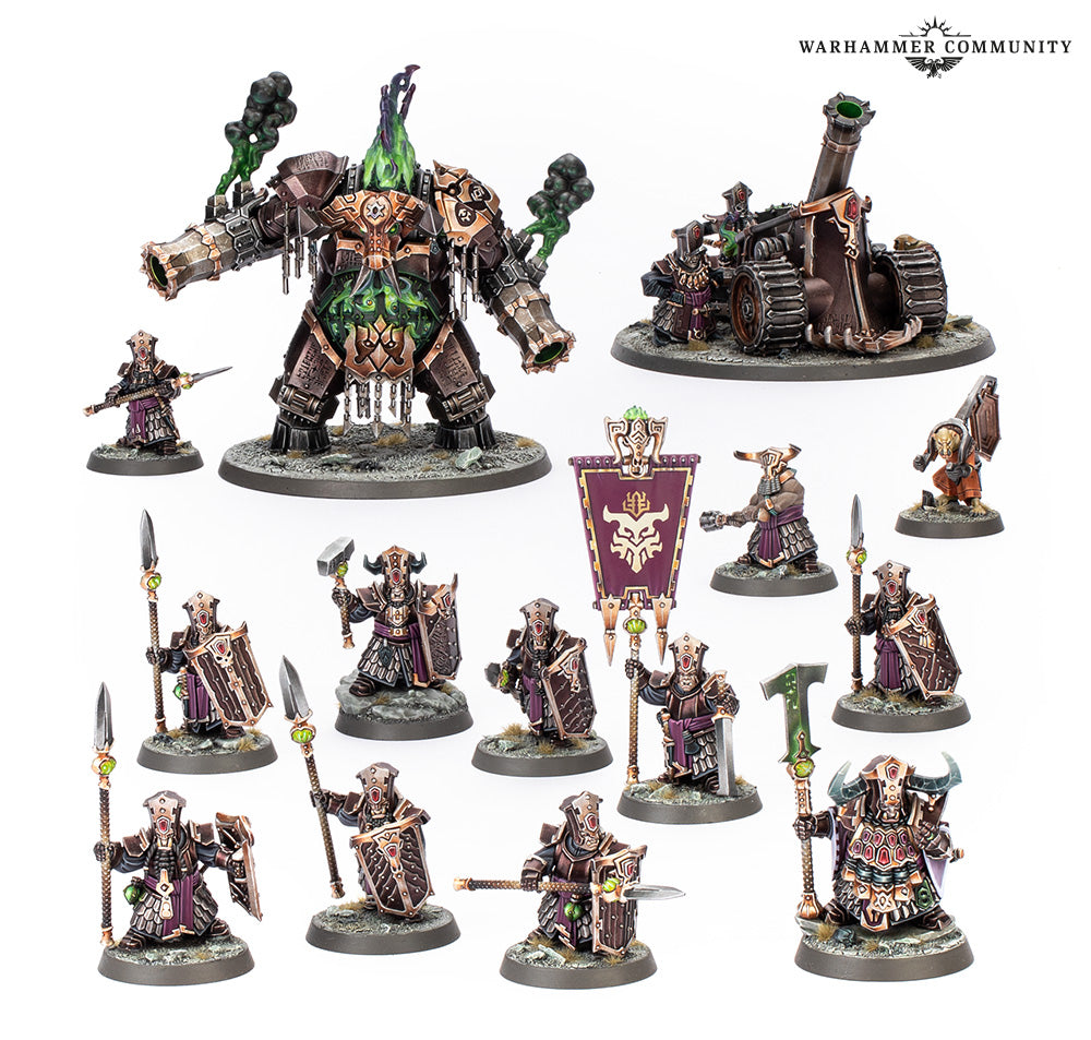 Games Workshop 70-821 - Age of Sigmar - Helsmiths of Hashut: Helforge Host Spearhead