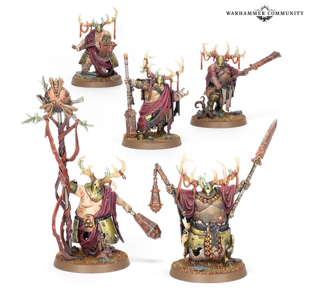 Games Workshop 83-28 - Age of Sigmar - Maggotkin of Nurgle: Putrid Blightkings (2026)
