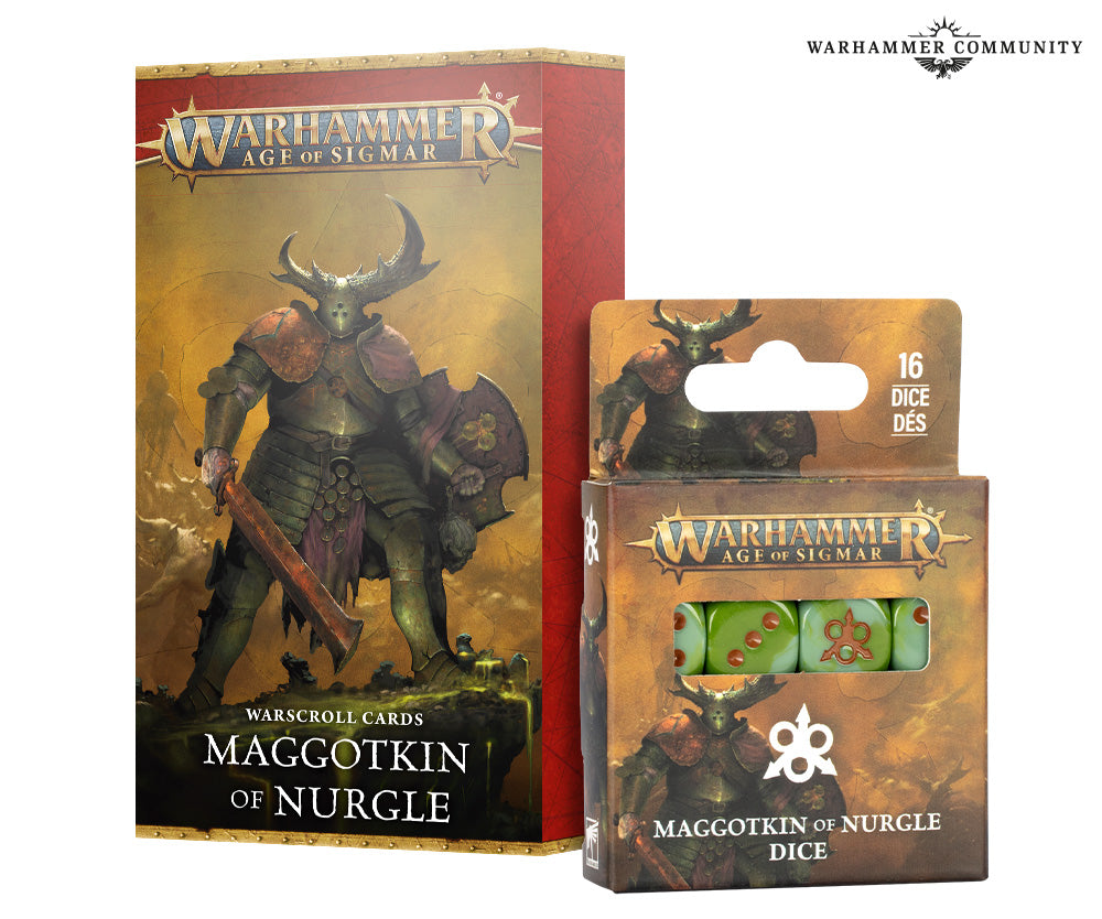 Games Workshop 83-59 - Age of Sigmar - Maggotkin of Nurgle: Warscroll Cards (2026)