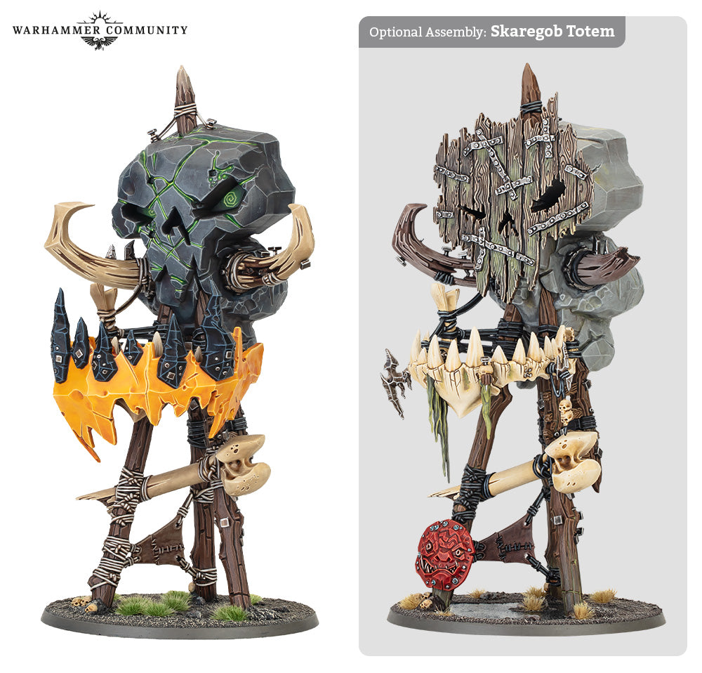 Games Workshop 89-97 - Age of Sigmar - Orruk Warclans: Bossrokk Tower