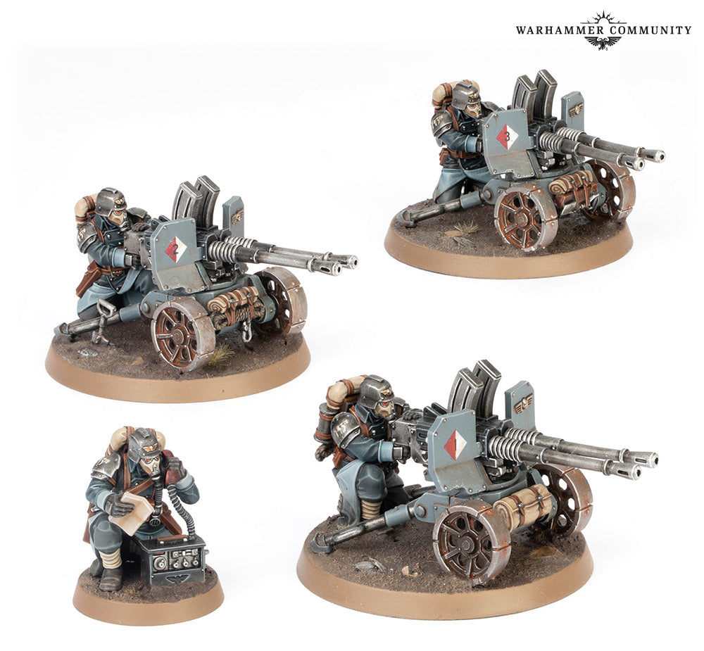 Games Workshop 47-73 - Warhammer 40,000 - Astra Militarum: Krieg Heavy Weapons Squad