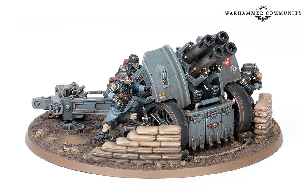 Games Workshop 47-78 - Warhammer 40,000 - Astra Militarum: Krieg Artillery Team