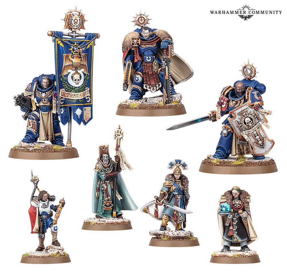 Games Workshop 55-76 - Warhammer 40,000 - Ultramarines: Captain Titus & The Wardens of Ultramar