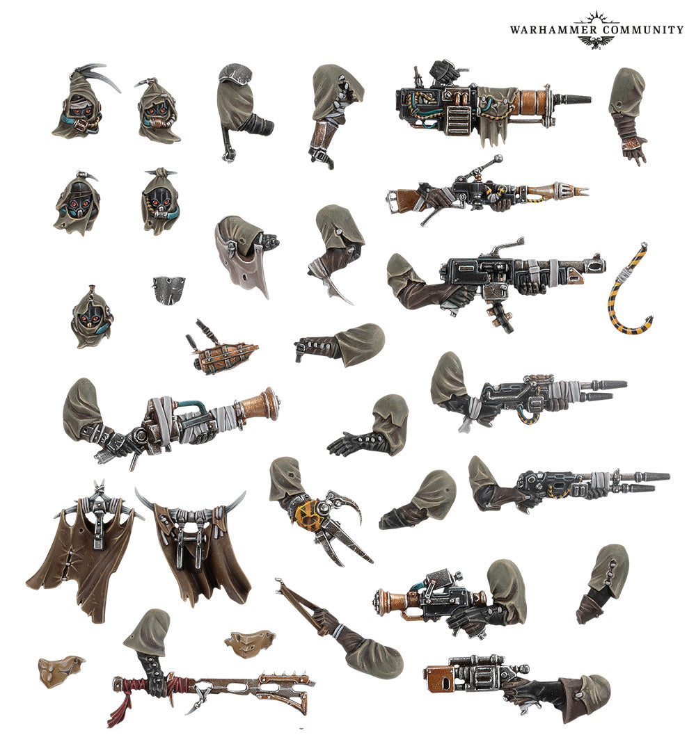 Games Workshop 301-57 - Necromunda - Ash Waste Nomads Weapons & Upgrades