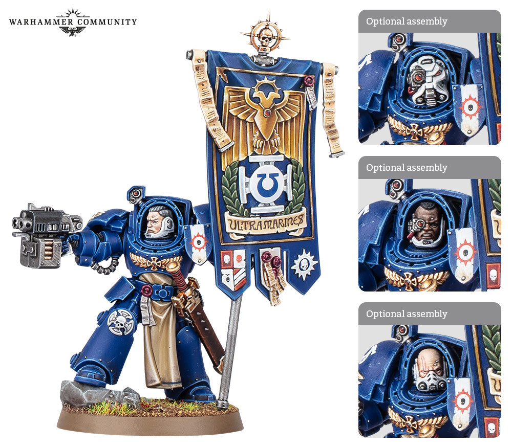 Games Workshop 48-104 - Warhammer 40,000 - Space Marines: Ancient in Terminator Armour