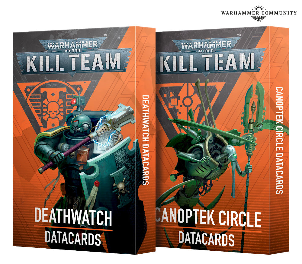 Games Workshop 103-32 - Kill Team - Deathwatch: Datacards