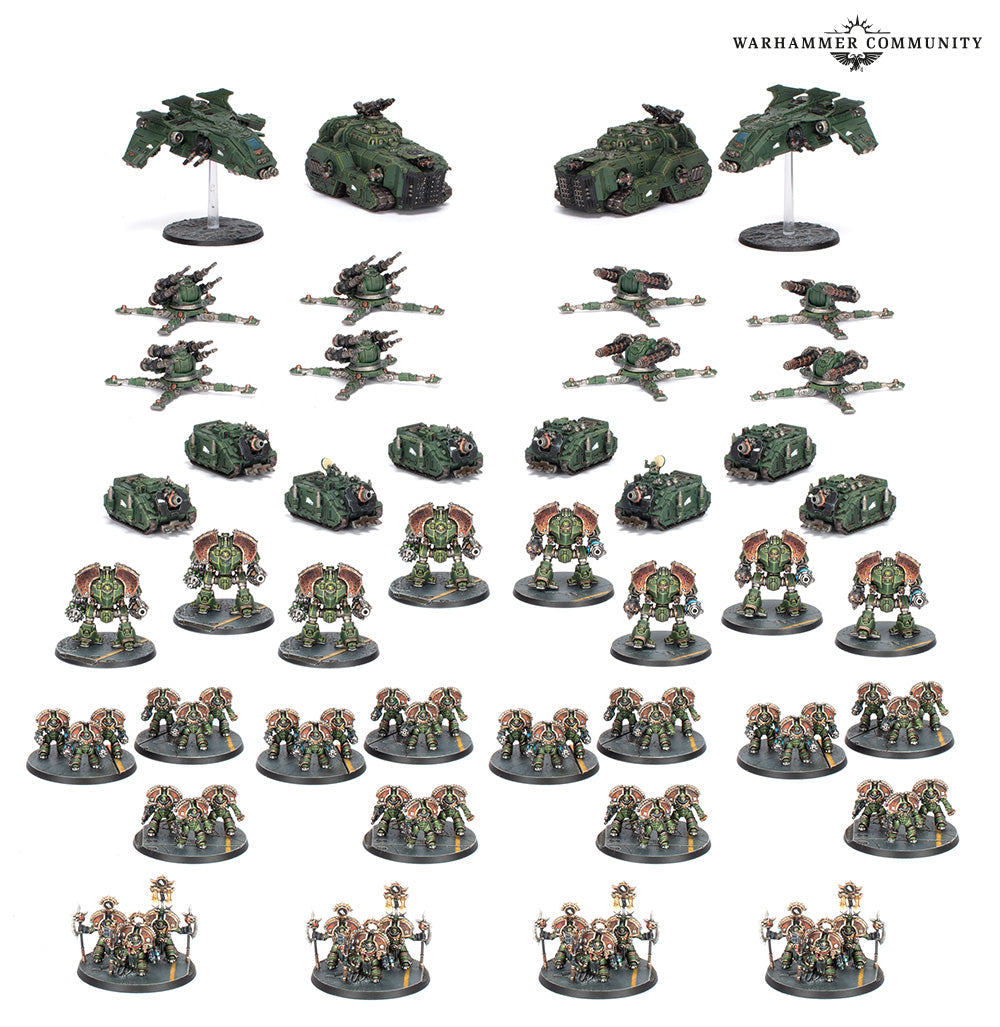 Games Workshop 03-104 - Legions Imperialis - Legiones Astartes: Saturnine Battle Group