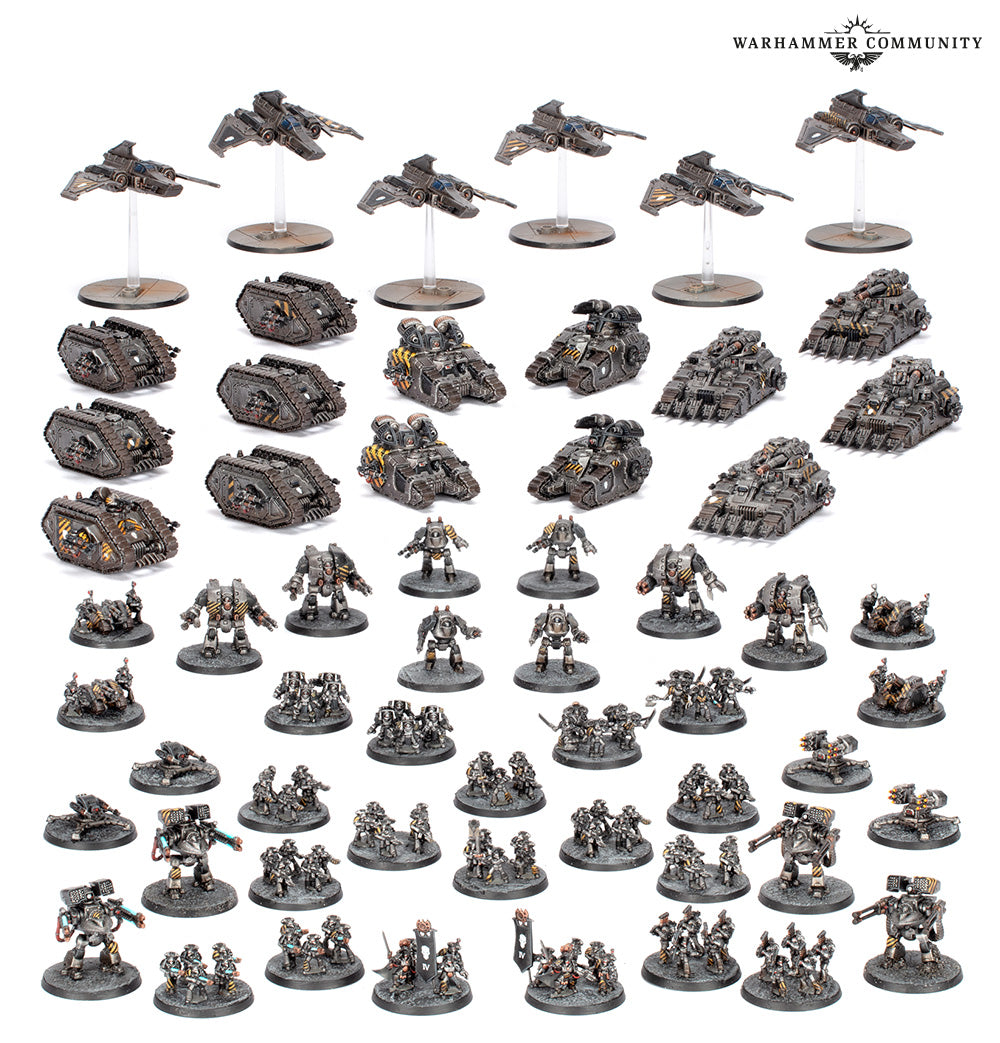 Games Workshop 03-82 - Legions Imperialis - Legiones Astartes: Combined Arms Battle Group