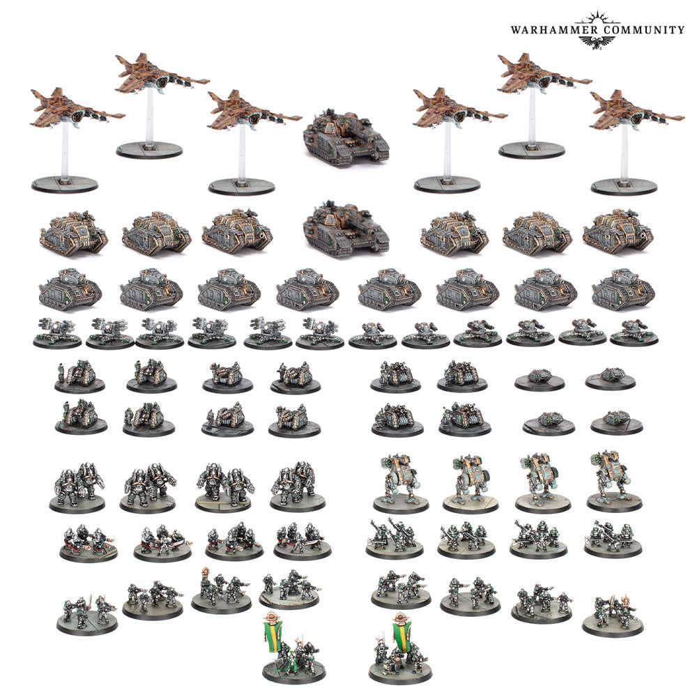 Games Workshop 03-81 - Legions Imperialis - Solar Auxilia: Combined Arms Battle Group