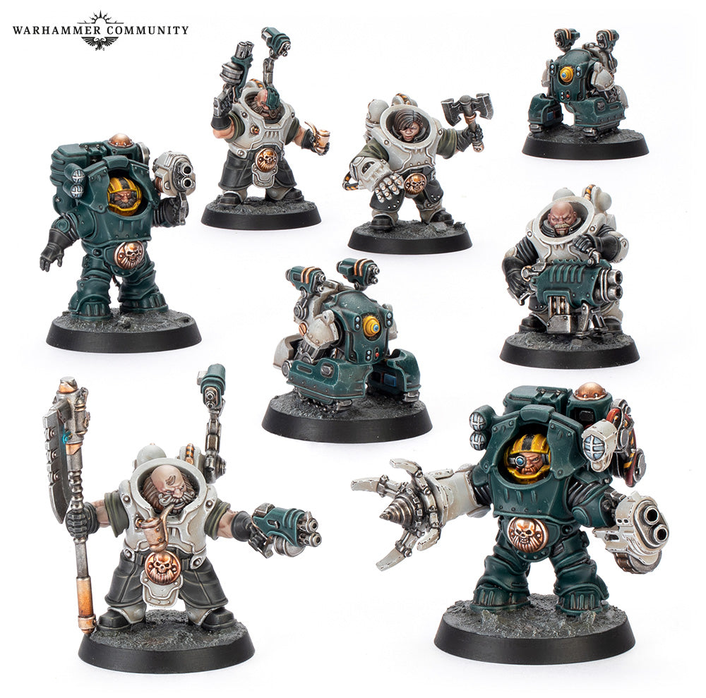 Games Workshop 301-62 - Necromunda - Ironhead Squat Prospectors Charter & Drill Masters