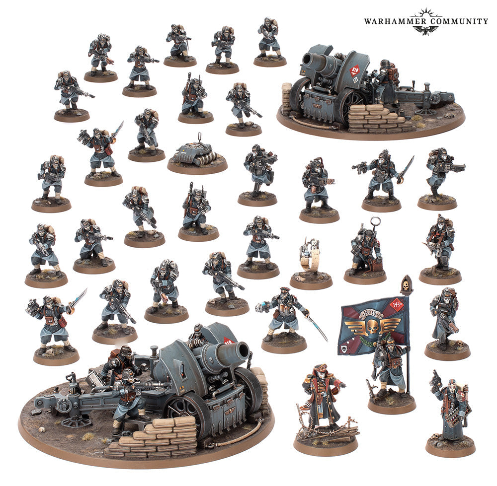 Games Workshop 71-47 - Warhammer 40,000 - Astra Militarum: Krieg Siege Platoon