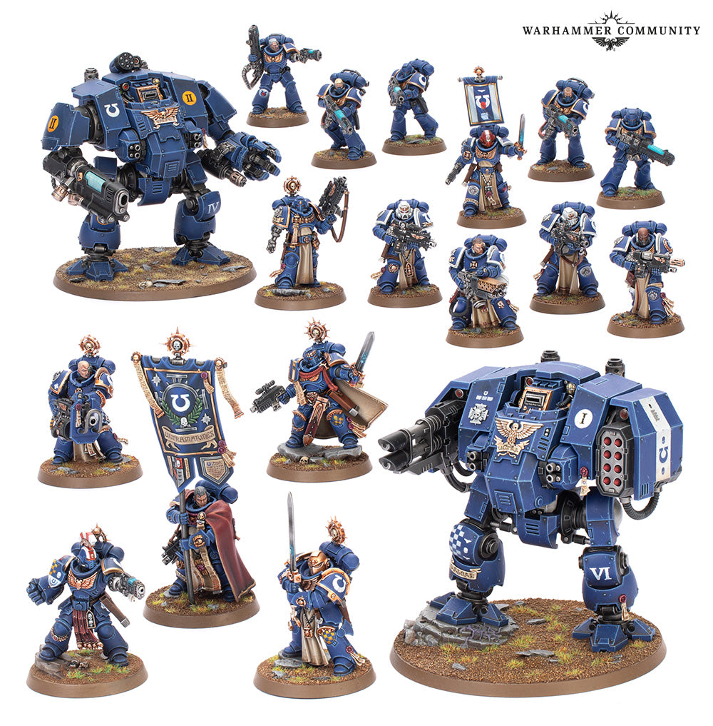 Games Workshop 71-48 - Warhammer 40,000 - Space Marines: Iron Halo Strike Force